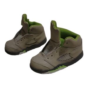 AIR JORDAN 5 RETRO Green Bean Size 7C